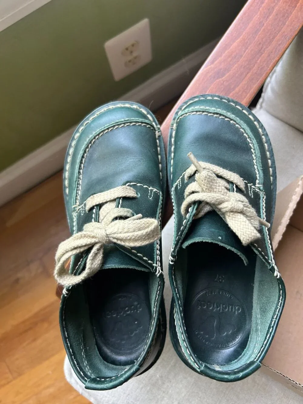 Duckfeet Fyn green 37